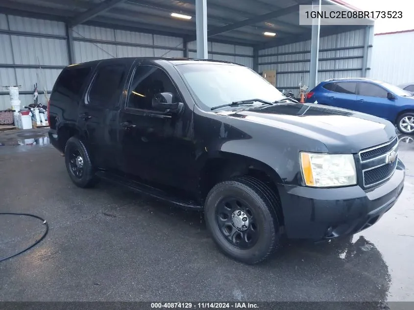 2011 Chevrolet Tahoe Commercial Fleet VIN: 1GNLC2E08BR173523 Lot: 40874129