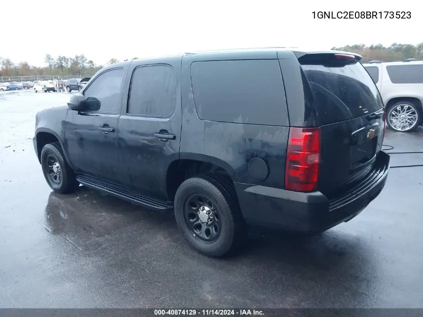 2011 Chevrolet Tahoe Commercial Fleet VIN: 1GNLC2E08BR173523 Lot: 40874129