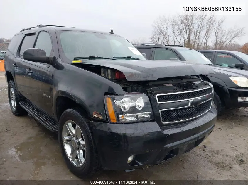 2011 Chevrolet Tahoe Lt VIN: 1GNSKBE05BR133155 Lot: 40891547