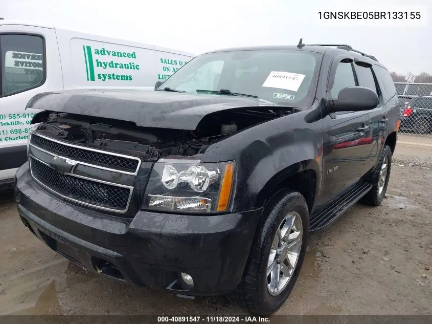 2011 Chevrolet Tahoe Lt VIN: 1GNSKBE05BR133155 Lot: 40891547