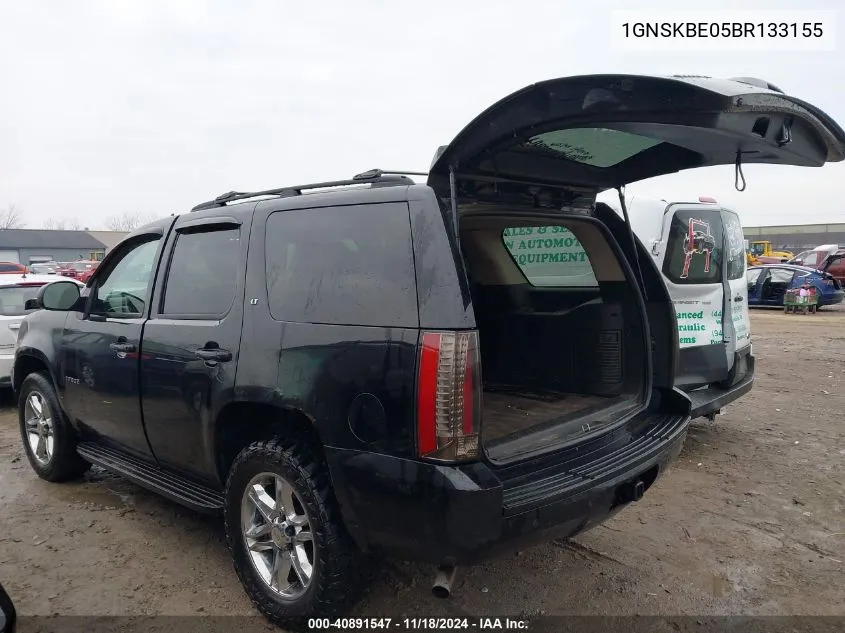 2011 Chevrolet Tahoe Lt VIN: 1GNSKBE05BR133155 Lot: 40891547