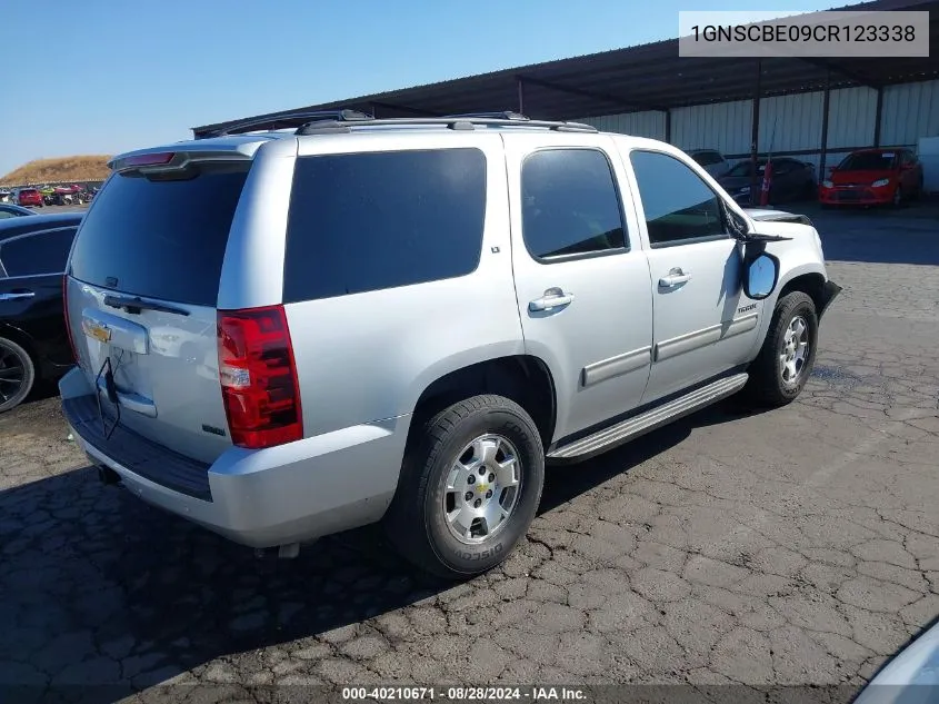 2012 Chevrolet Tahoe Lt VIN: 1GNSCBE09CR123338 Lot: 40210671