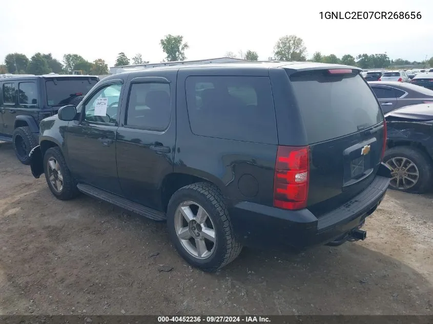 1GNLC2E07CR268656 2012 Chevrolet Tahoe Commercial Fleet