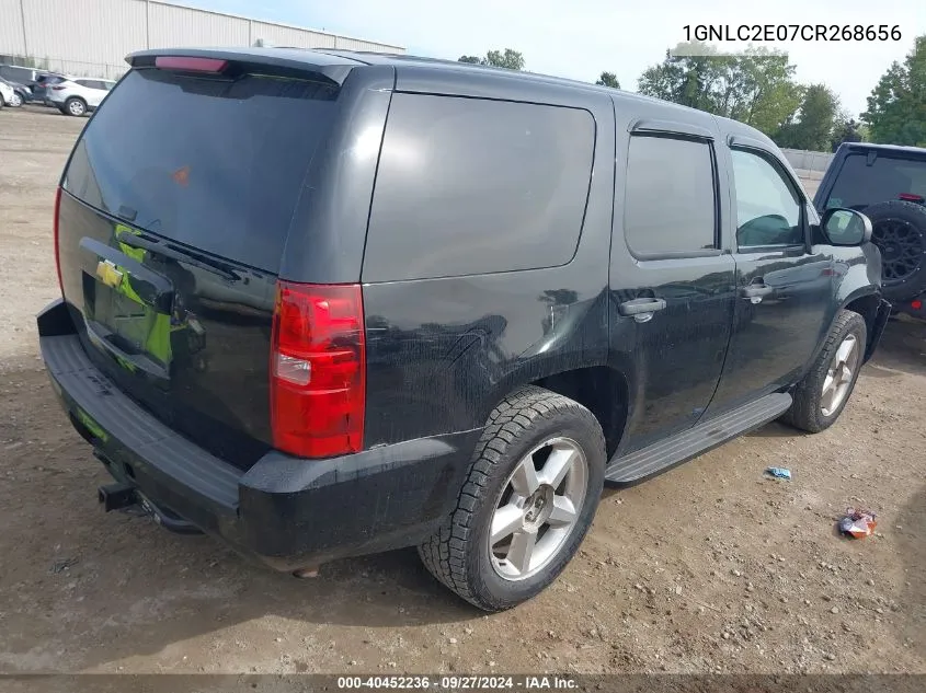 2012 Chevrolet Tahoe Commercial Fleet VIN: 1GNLC2E07CR268656 Lot: 40452236