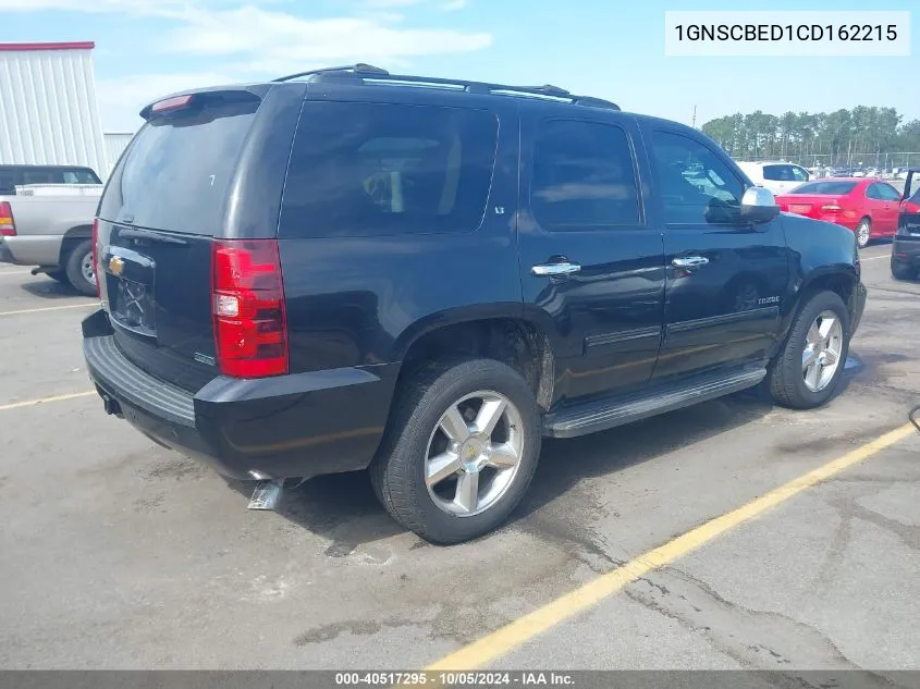 2012 Chevrolet Tahoe VIN: 1GNSCBED1CD162215 Lot: 40517295