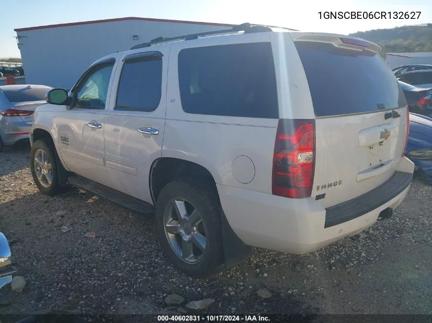 2012 Chevrolet Tahoe C1500 Lt VIN: 1GNSCBE06CR132627 Lot: 40602831