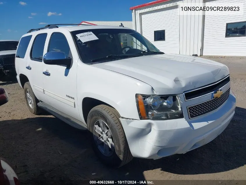 2012 Chevrolet Tahoe Ls VIN: 1GNSCAE09CR289823 Lot: 40632668