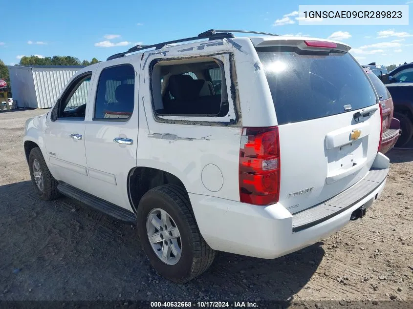 2012 Chevrolet Tahoe Ls VIN: 1GNSCAE09CR289823 Lot: 40632668