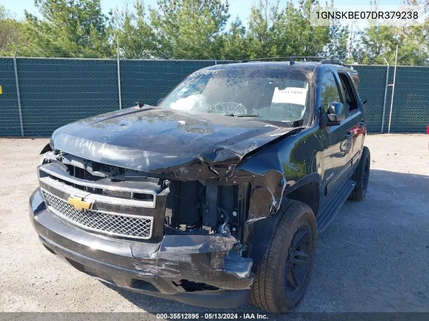 2013 Chevrolet Tahoe Lt VIN: 1GNSKBE07DR379238 Lot: 35512895