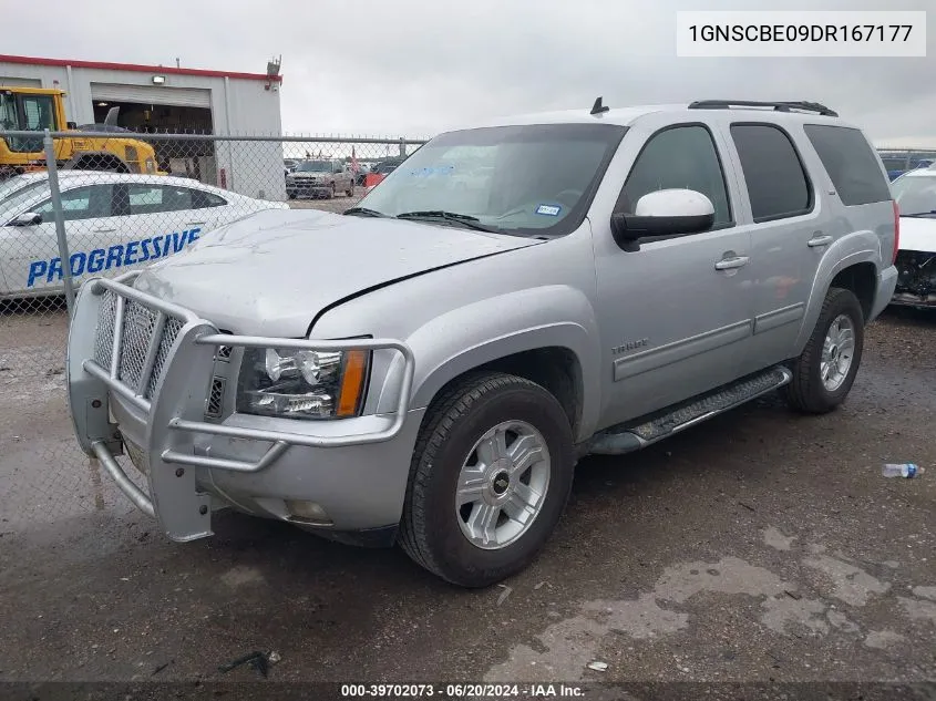 2013 Chevrolet Tahoe Lt VIN: 1GNSCBE09DR167177 Lot: 39702073