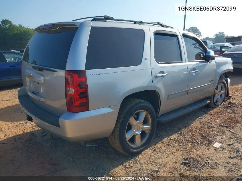 2013 Chevrolet Tahoe Lt VIN: 1GNSKBE06DR372099 Lot: 39721514