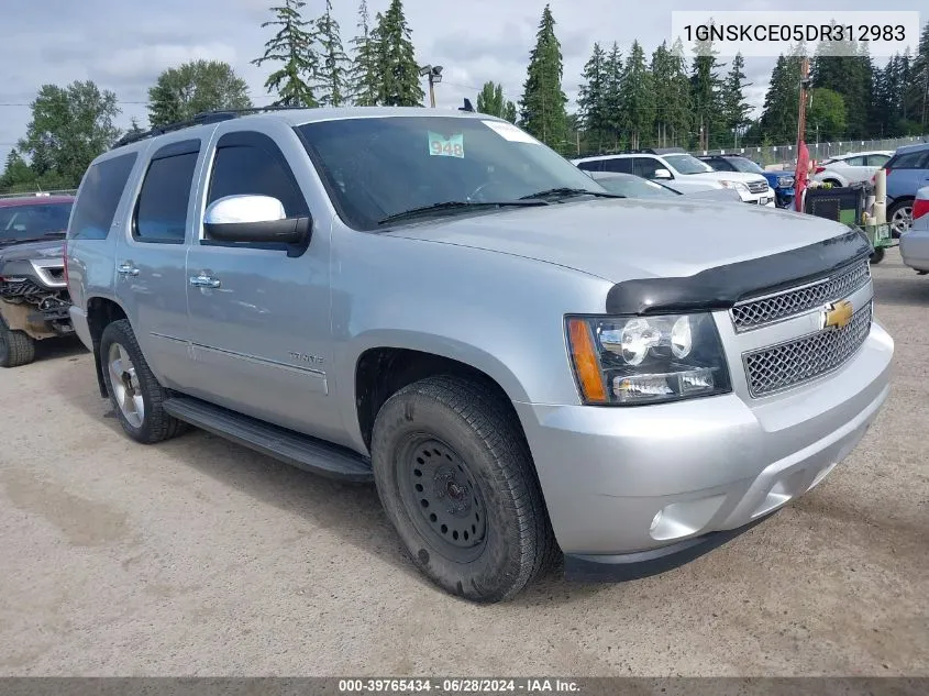 2013 Chevrolet Tahoe Ltz VIN: 1GNSKCE05DR312983 Lot: 39765434