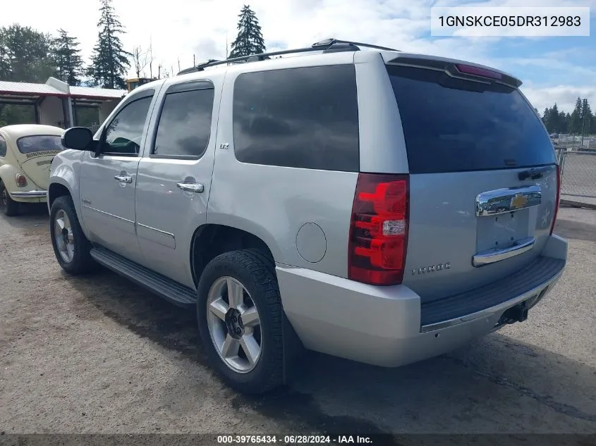 2013 Chevrolet Tahoe Ltz VIN: 1GNSKCE05DR312983 Lot: 39765434