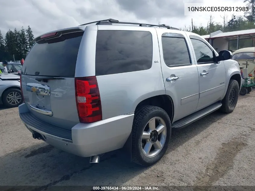 2013 Chevrolet Tahoe Ltz VIN: 1GNSKCE05DR312983 Lot: 39765434