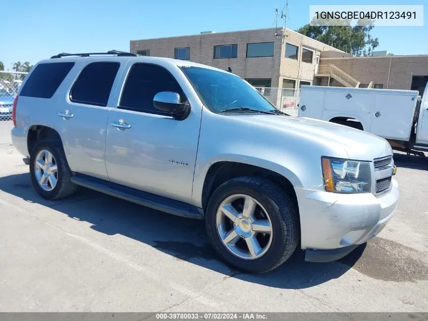 2013 Chevrolet Tahoe Lt VIN: 1GNSCBE04DR123491 Lot: 39780033