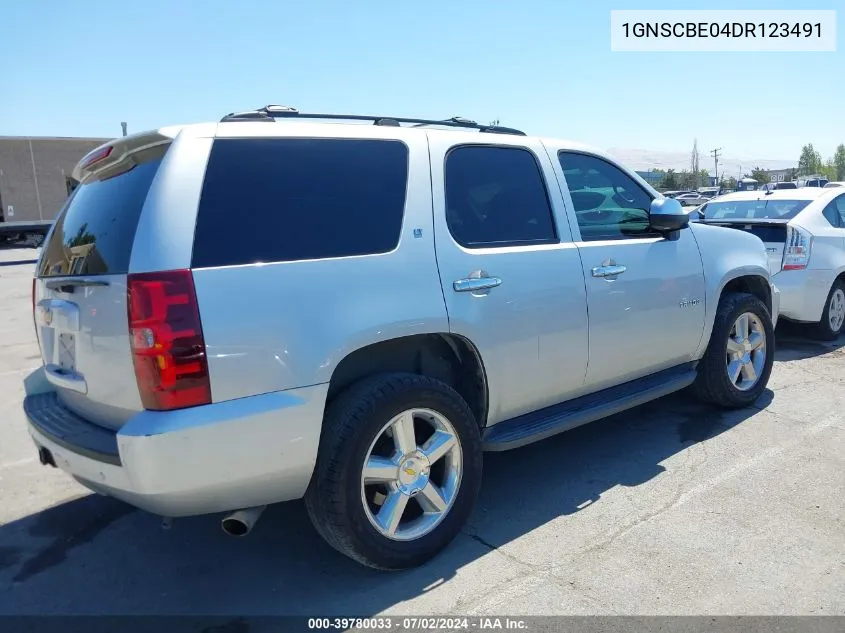 1GNSCBE04DR123491 2013 Chevrolet Tahoe Lt