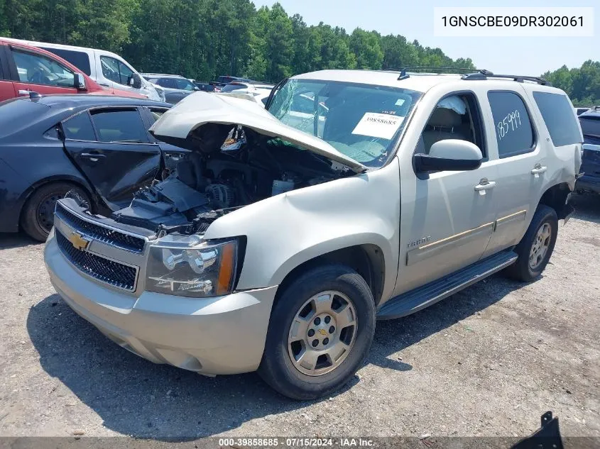 2013 Chevrolet Tahoe Lt VIN: 1GNSCBE09DR302061 Lot: 39858685