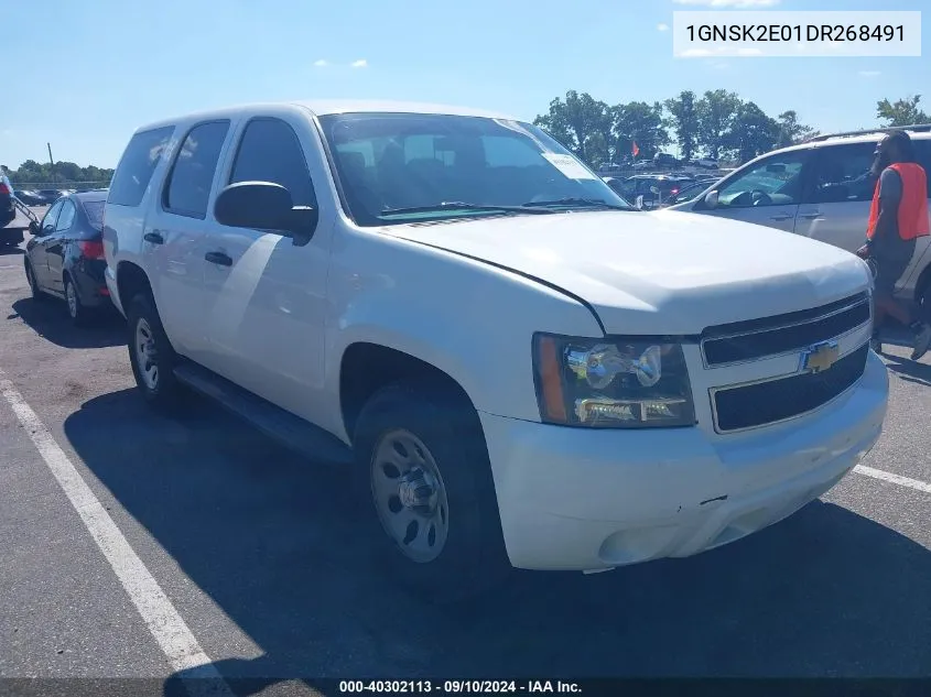 2013 Chevrolet Tahoe Commercial Fleet VIN: 1GNSK2E01DR268491 Lot: 40302113