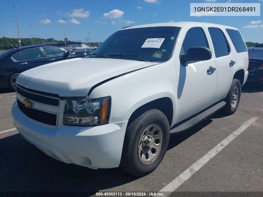 2013 Chevrolet Tahoe Commercial Fleet VIN: 1GNSK2E01DR268491 Lot: 40302113