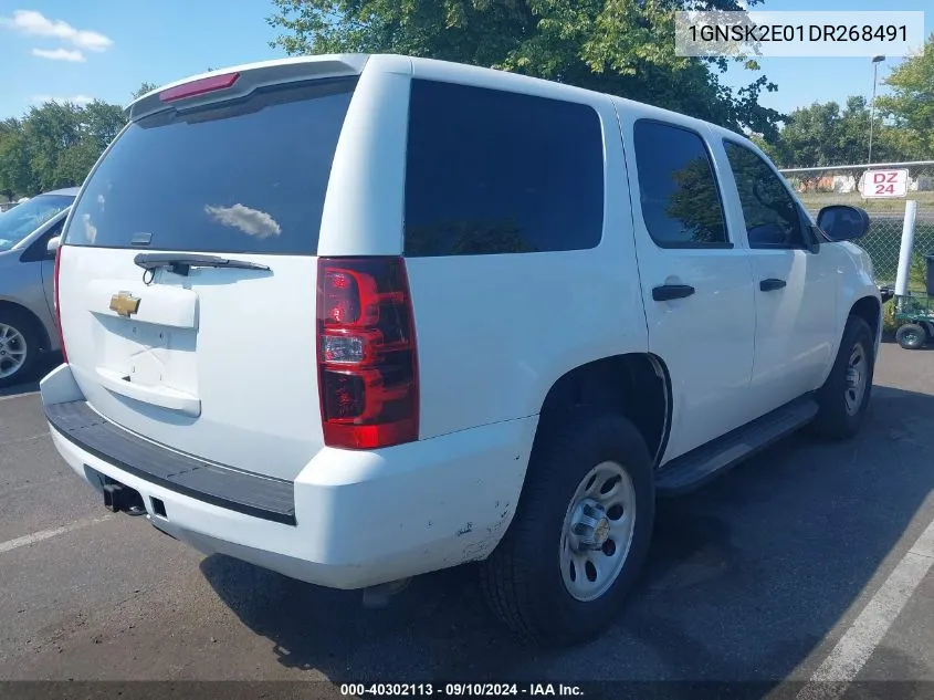 2013 Chevrolet Tahoe Commercial Fleet VIN: 1GNSK2E01DR268491 Lot: 40302113