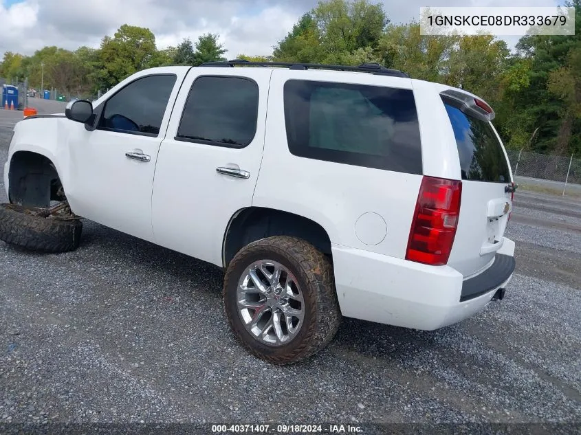 1GNSKCE08DR333679 2013 Chevrolet Tahoe K1500 Ltz