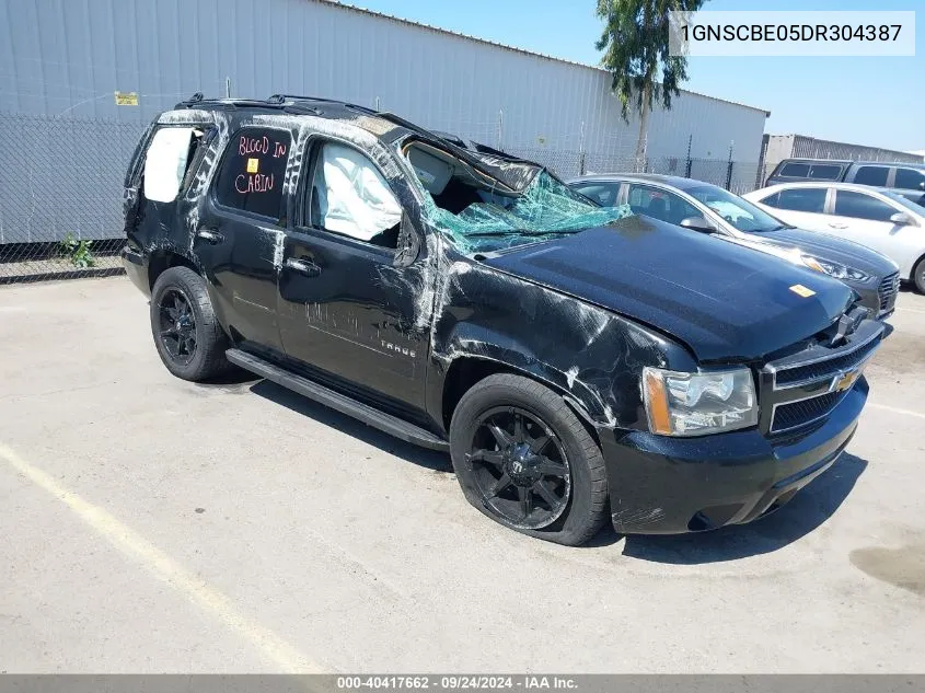 2013 Chevrolet Tahoe Lt VIN: 1GNSCBE05DR304387 Lot: 40417662