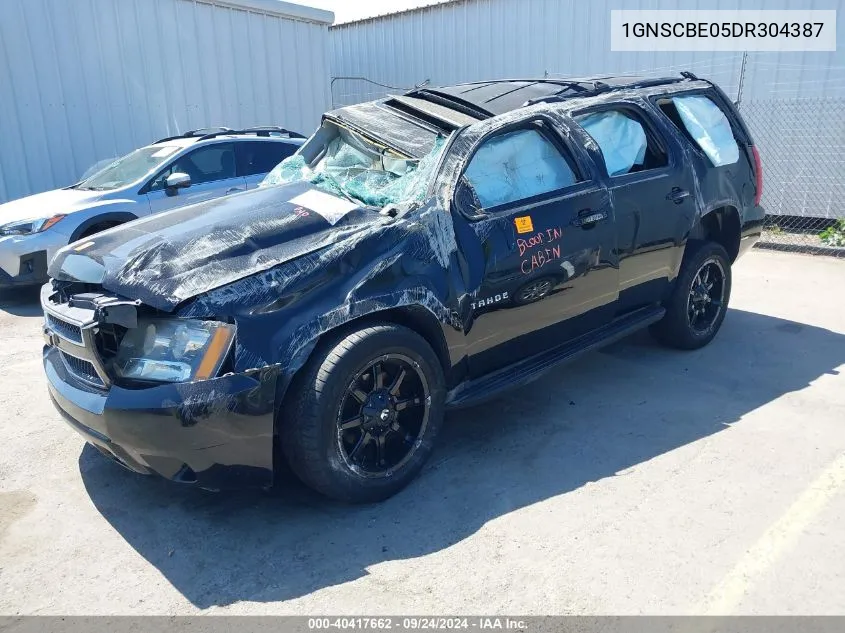 2013 Chevrolet Tahoe Lt VIN: 1GNSCBE05DR304387 Lot: 40417662