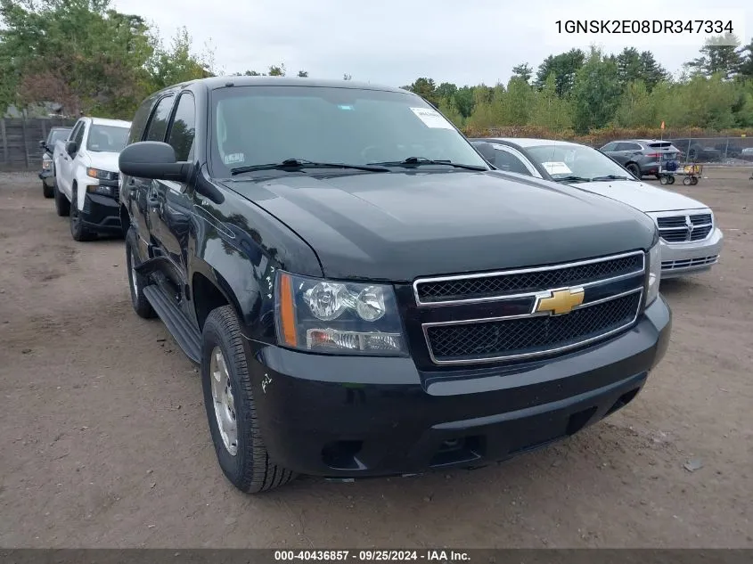 2013 Chevrolet Tahoe Commercial Fleet VIN: 1GNSK2E08DR347334 Lot: 40436857