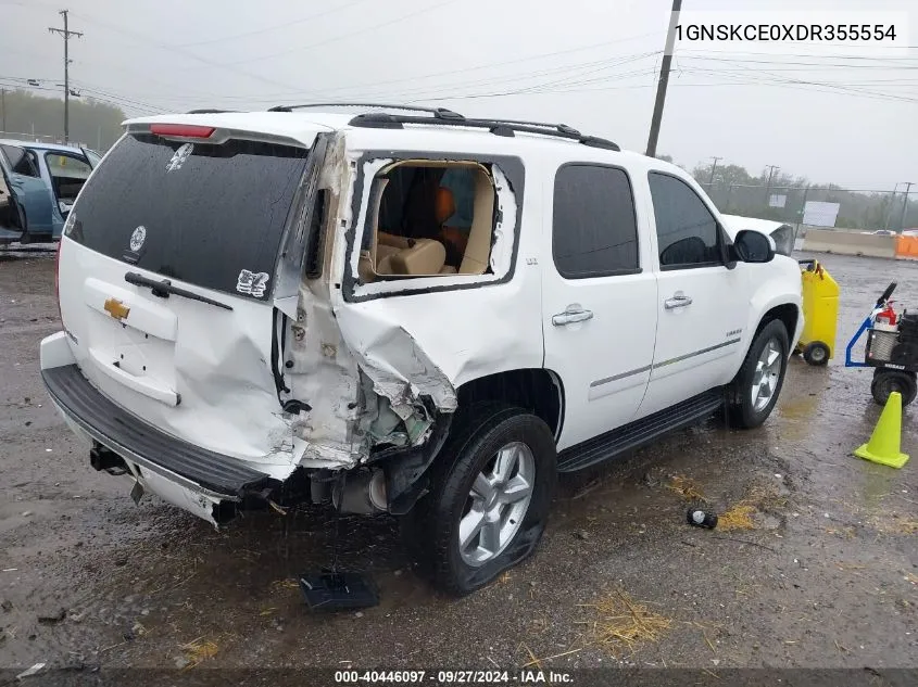 2013 Chevrolet Tahoe Ltz VIN: 1GNSKCE0XDR355554 Lot: 40446097