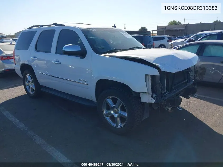 2013 Chevrolet Tahoe K1500 Ltz VIN: 1GNSKCE08DR313383 Lot: 40469247