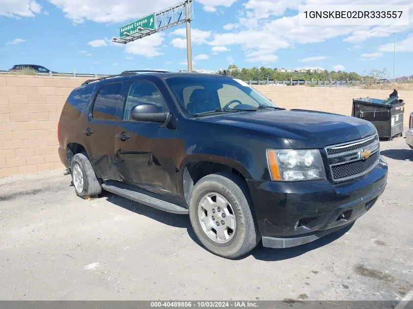 2013 Chevrolet Tahoe Lt VIN: 1GNSKBE02DR333557 Lot: 40489856