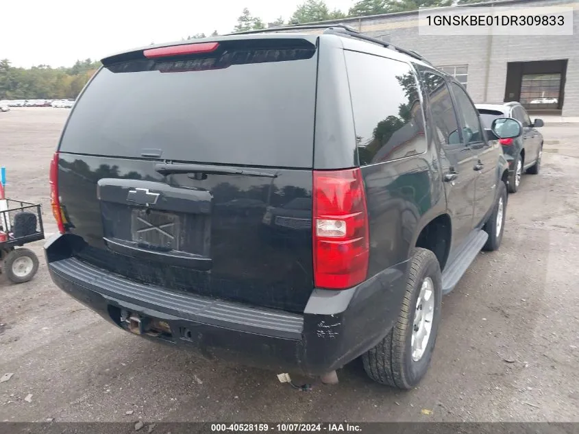 1GNSKBE01DR309833 2013 Chevrolet Tahoe Lt