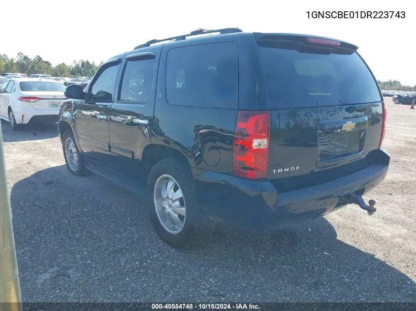 2013 Chevrolet Tahoe Lt VIN: 1GNSCBE01DR223743 Lot: 40554748