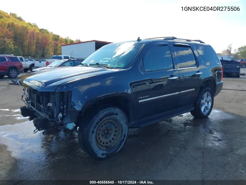 2013 Chevrolet Tahoe Ltz VIN: 1GNSKCE04DR275506 Lot: 40556545