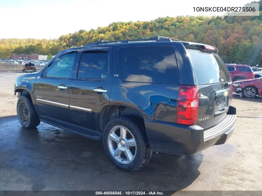 2013 Chevrolet Tahoe Ltz VIN: 1GNSKCE04DR275506 Lot: 40556545