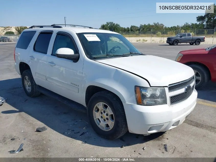 2013 Chevrolet Tahoe Lt VIN: 1GNSCBE05DR324218 Lot: 40563016