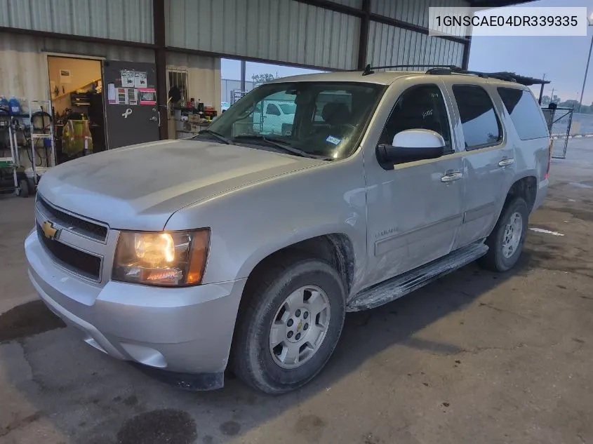 2013 Chevrolet Tahoe Ls VIN: 1GNSCAE04DR339335 Lot: 40589002