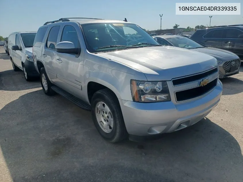 2013 Chevrolet Tahoe Ls VIN: 1GNSCAE04DR339335 Lot: 40589002