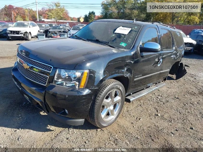 2013 Chevrolet Tahoe K1500 Ltz VIN: 1GNSKCE0XDR107501 Lot: 40644977