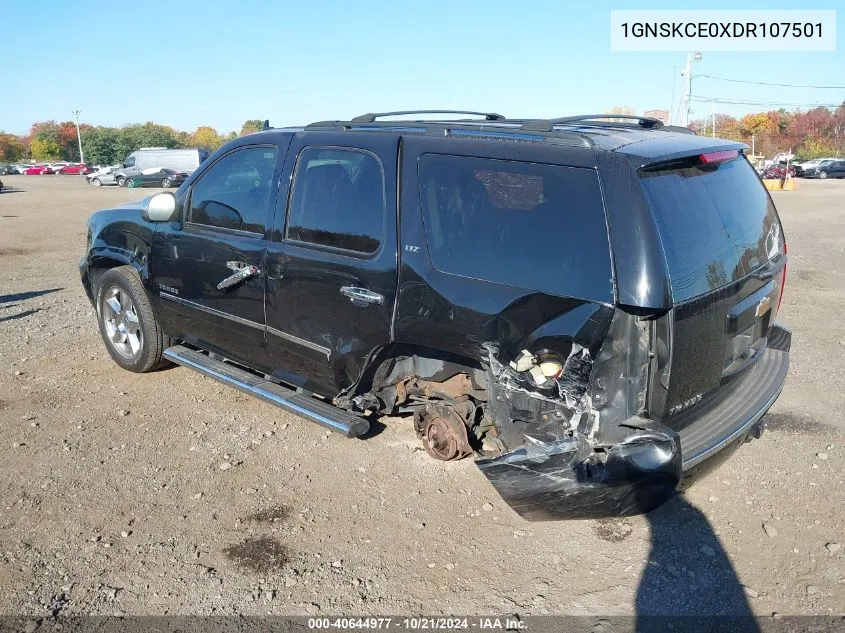 2013 Chevrolet Tahoe K1500 Ltz VIN: 1GNSKCE0XDR107501 Lot: 40644977