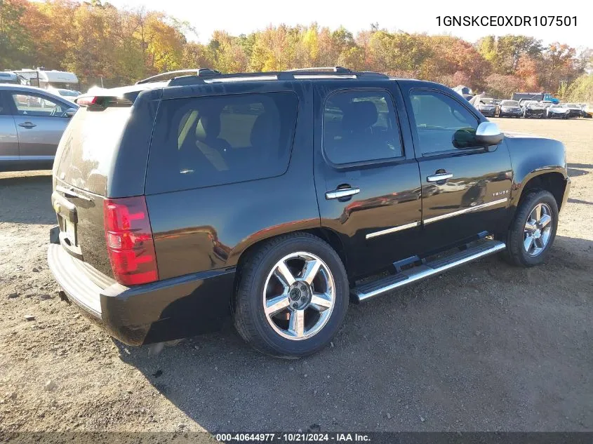 2013 Chevrolet Tahoe K1500 Ltz VIN: 1GNSKCE0XDR107501 Lot: 40644977