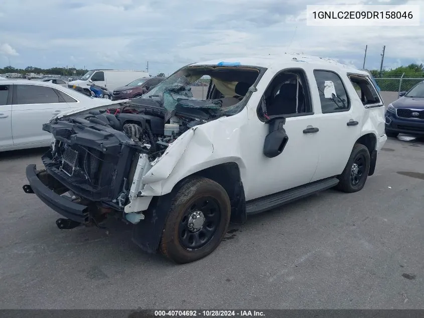 2013 Chevrolet Tahoe Commercial Fleet VIN: 1GNLC2E09DR158046 Lot: 40704692