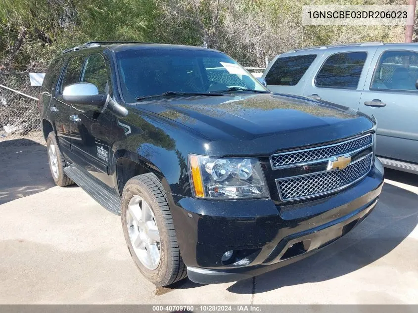 2013 Chevrolet Tahoe Lt VIN: 1GNSCBE03DR206023 Lot: 40709780