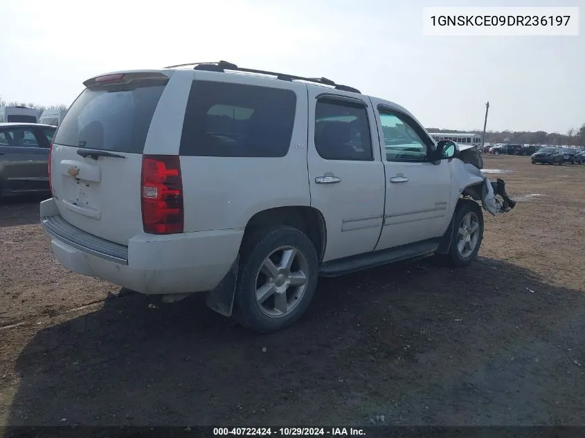 2013 Chevrolet Tahoe Ltz VIN: 1GNSKCE09DR236197 Lot: 40722424