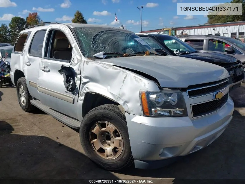 1GNSCBE04DR337171 2013 Chevrolet Tahoe Lt