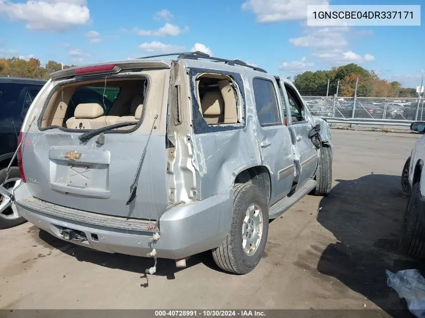 1GNSCBE04DR337171 2013 Chevrolet Tahoe Lt