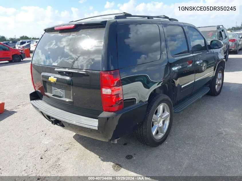 2013 Chevrolet Tahoe Ltz VIN: 1GNSKCE05DR350245 Lot: 40734486