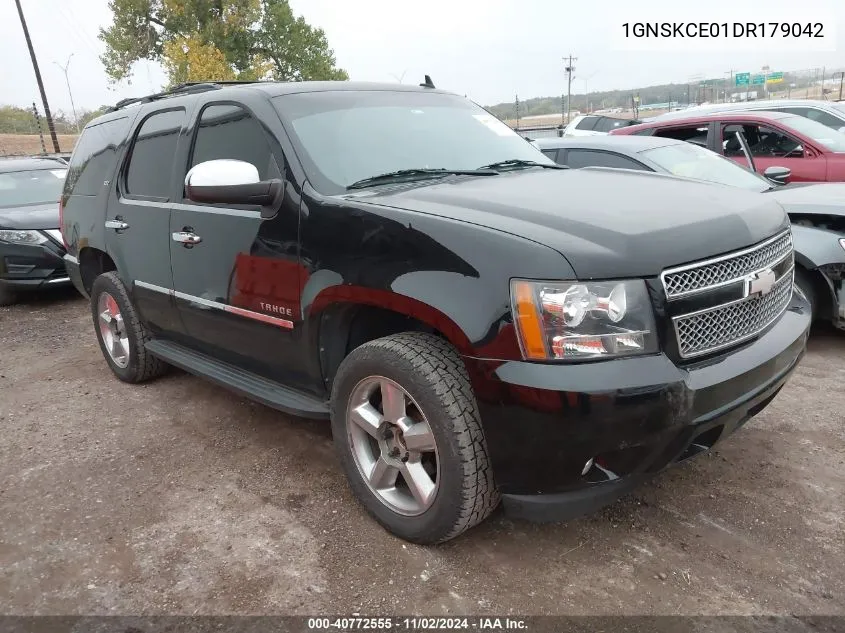 2013 Chevrolet Tahoe Ltz VIN: 1GNSKCE01DR179042 Lot: 40772555