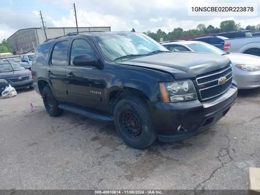 2013 Chevrolet Tahoe Lt VIN: 1GNSCBE02DR223878 Lot: 40810614