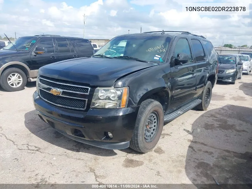 2013 Chevrolet Tahoe Lt VIN: 1GNSCBE02DR223878 Lot: 40810614